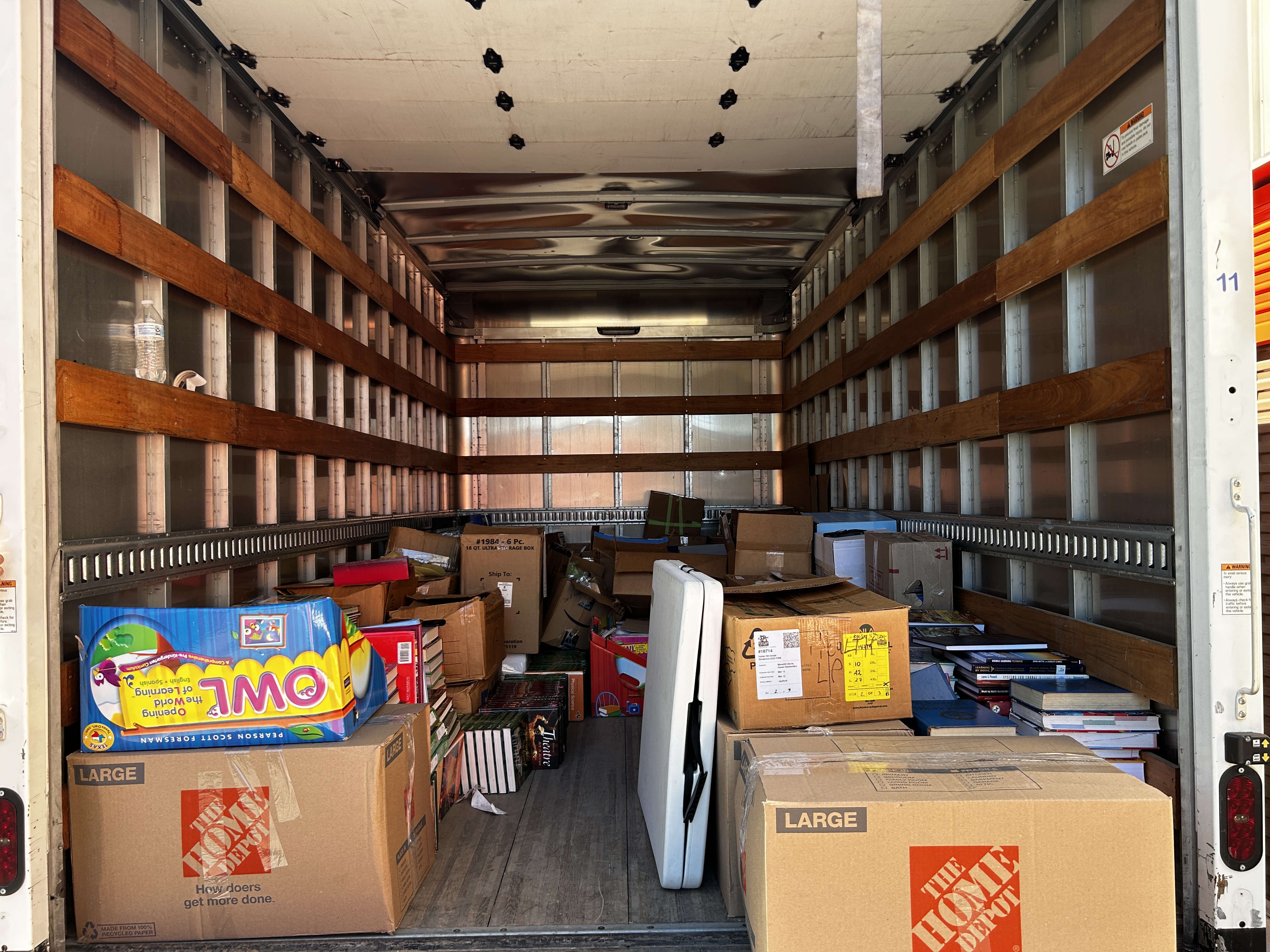 Our Team Loading the JDP Truck